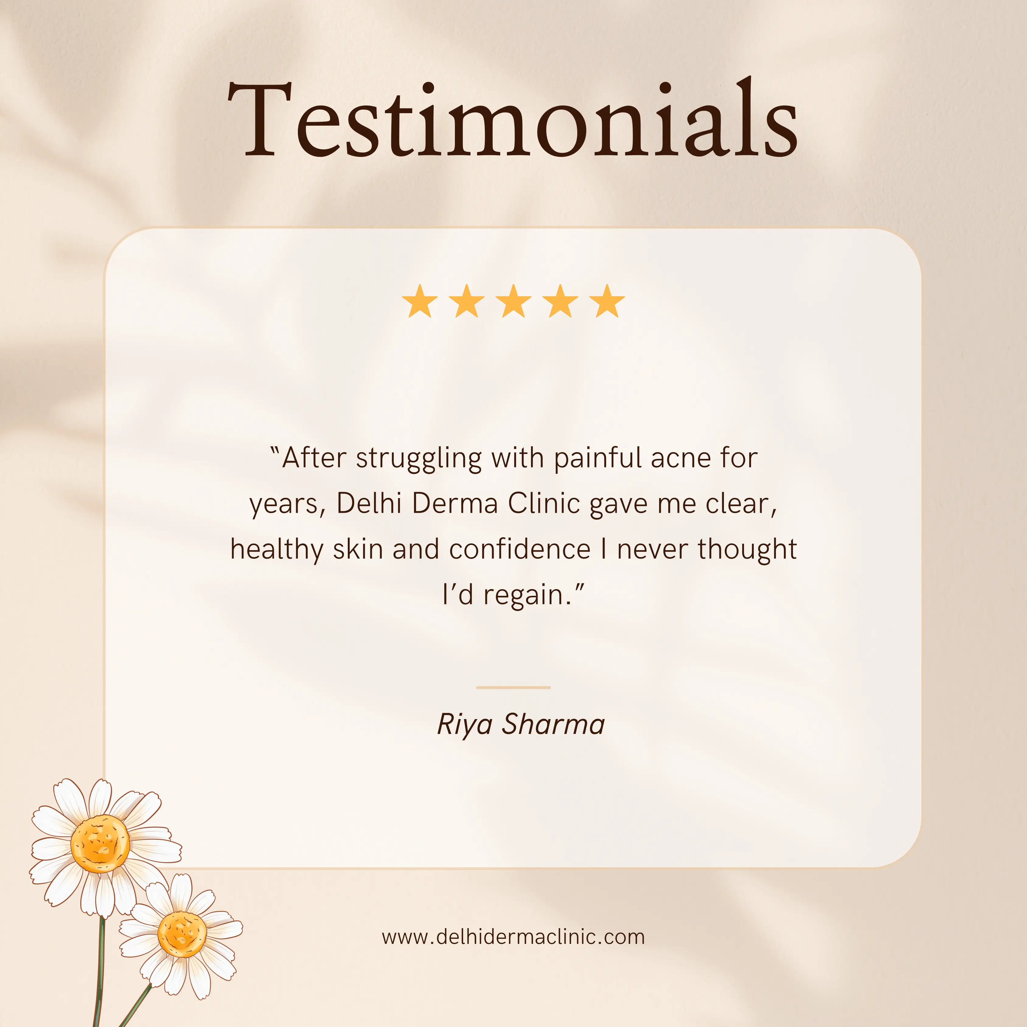Acne Treatment Patient Review 1