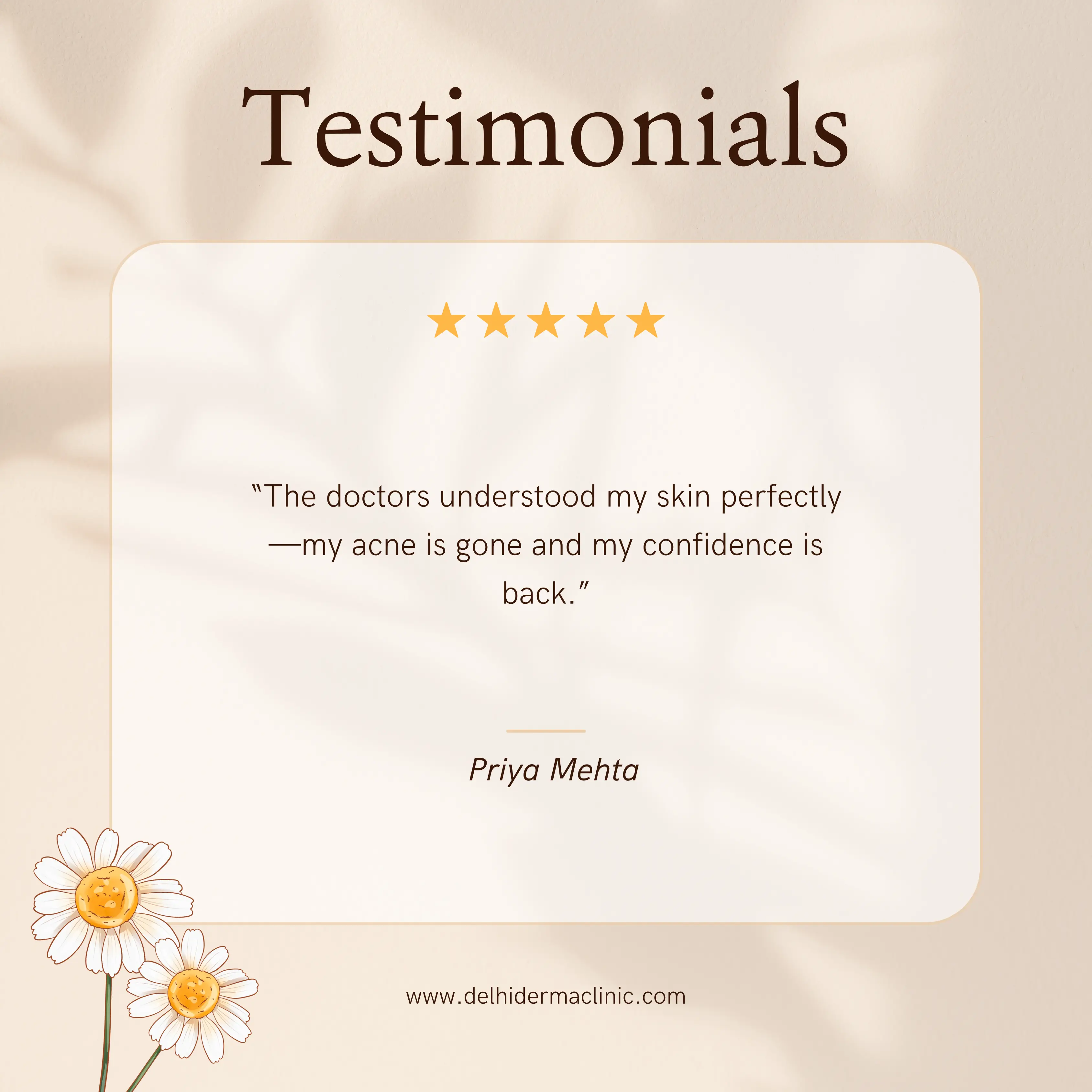 Acne Treatment Patient Review 3