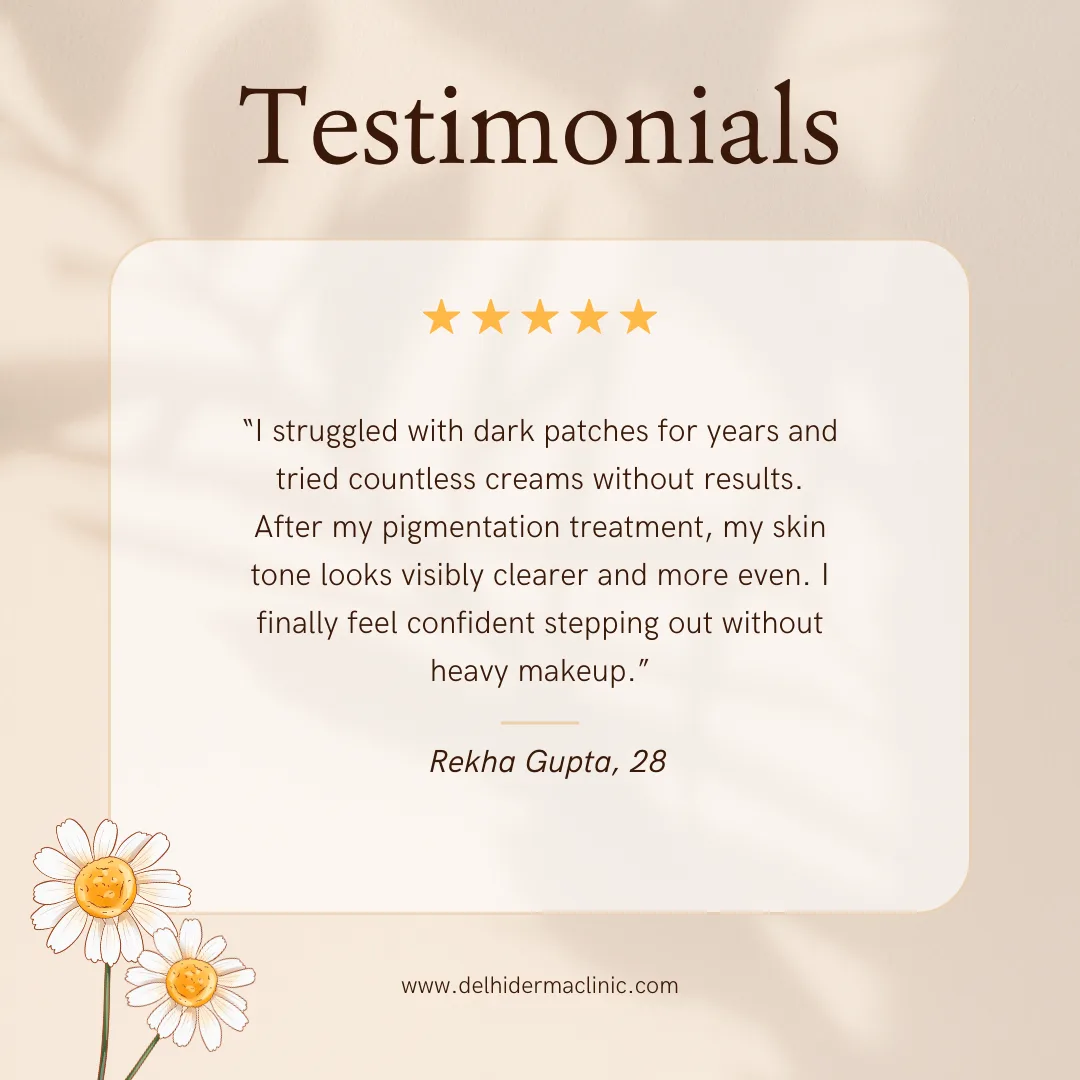 Pigmentation Patient Review 1